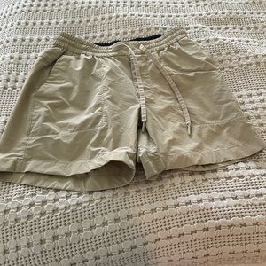 Bowline Short 5" Stretch Ripstop. Tan.